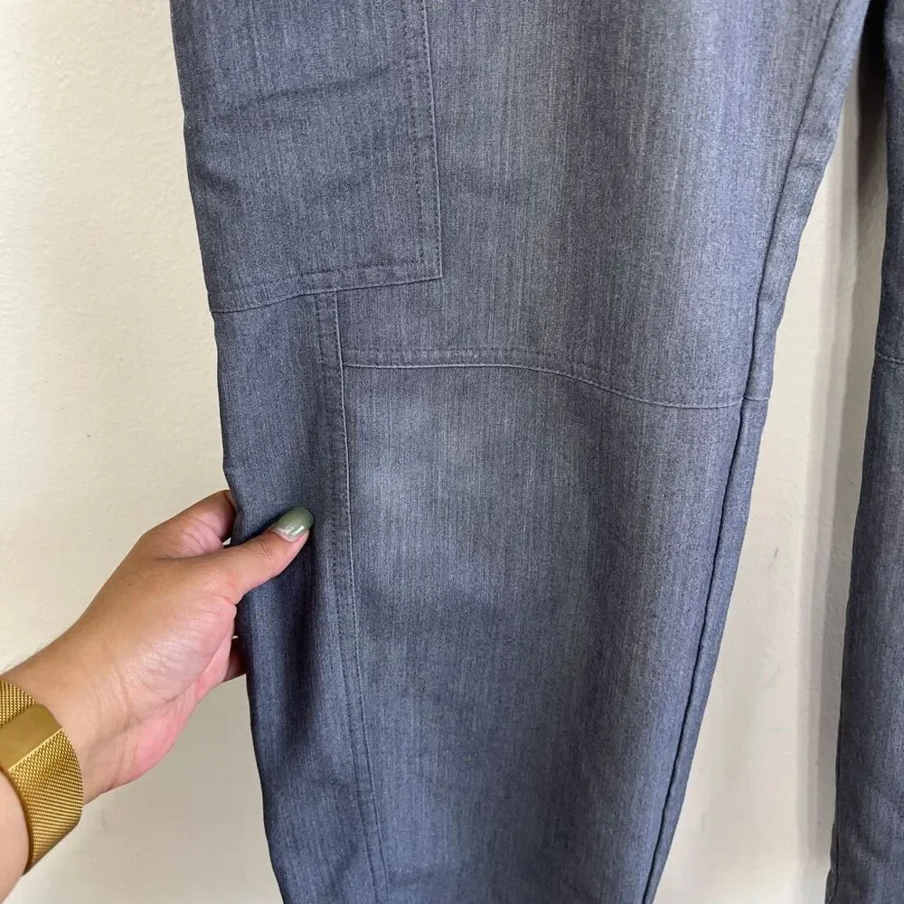 Figs Axim Cargo Scrub Pants Graphite Gray Medium Short Men